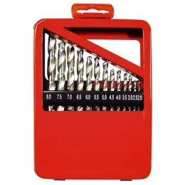 MTX 13 db HSS fémfúró készlet 2–8 mm fém kazettában