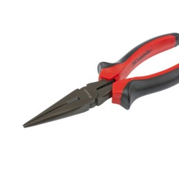 MTX 160mm BlackNickel kúpos hosszú csőrű fogó két komponensű nyél