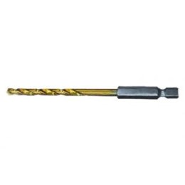 MTX 9x 125 mm HEX HSS-TiN spirális fém fúrószár hatszögletű befogással