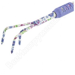 PALISAD 430mm mini kultivátor gereblye virágmintás Flower Mint