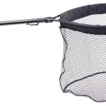 Jaxon landing net aqua pro rubber 100cm 12x12mm rablóhalas merítő