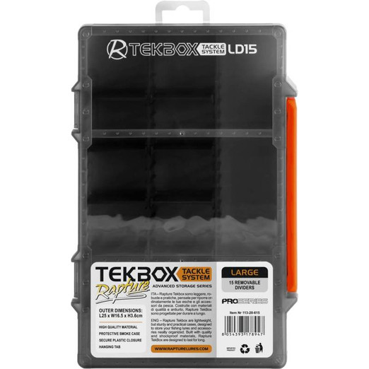 Rapture Tekbox Tackle system L D15 szerelékes doboz - Image 2