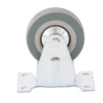 SIBRTEH 100x8,2x32mm 65kg platform kerék fix, fém agy, csapágyazott