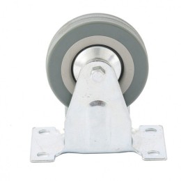 SIBRTEH 75x8,2x25,6mm 50kg platform kerék fix, fém agy, csapágyazott