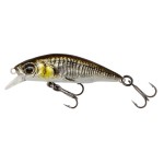 Savage gear 3d sticklebait twitch 4,5cm 4g ayu green silver wobbler