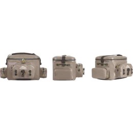 Trabucco Sealstorm Tackle Bag 35l, szerelékes táska + 5 szerelékes doboz