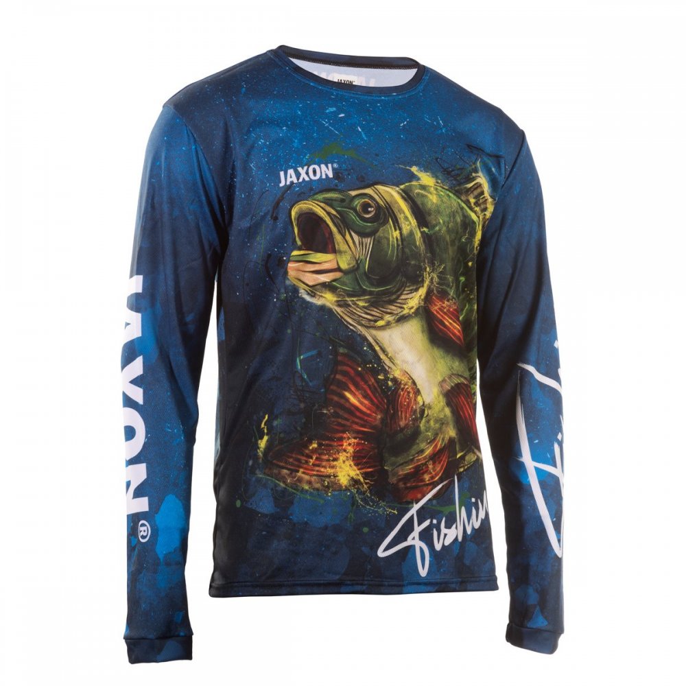 Jaxon jaxon shirt long sleeve blue - perch l