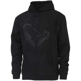 Savage gear jaw hoodie black xl pulóver