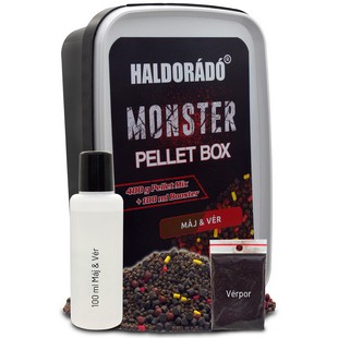 Haldorádó Monster Pellet BOX 400g+100ml - Image 3