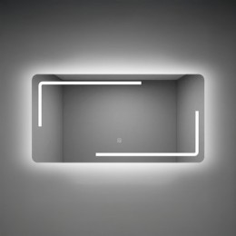 Ada 120 tükör led világítással 120x60 cm