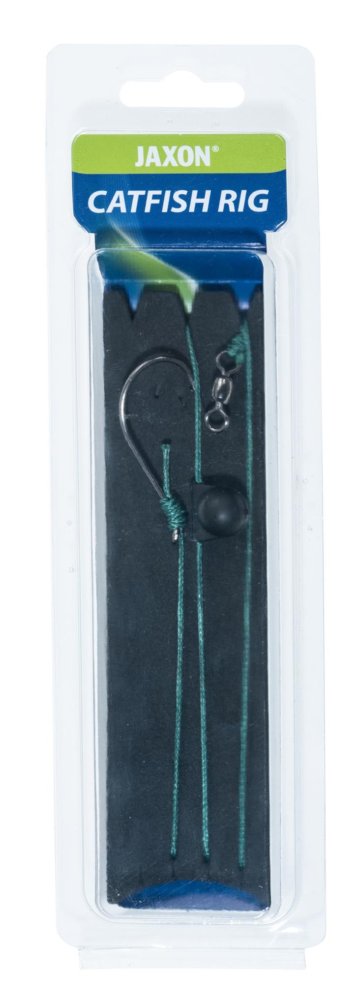 Jaxon catfish rig set 5/0 kész rablóhalas szerelék