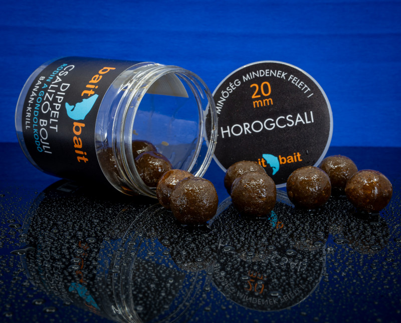 Baitbait rodin (banán-krill) - 24mm dippelt csalizó bojli