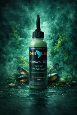 Baitbait hívó szó (kagyló-alga) fluo zöld varázs füst - fluo liquid