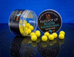 Baitbait rodin (banán-krill) - 10 mm fluo pop up
