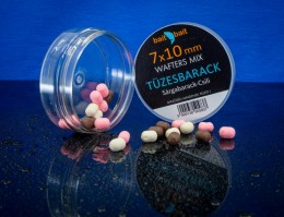 Baitbait tüzes barack (sárgabarack-chili) - 7 x 10 mm 3 színű method dumbel wafter