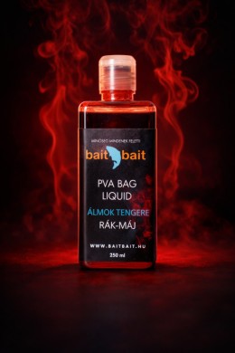 Baitbait álmok tengere (rák-máj) - pva bag liquid