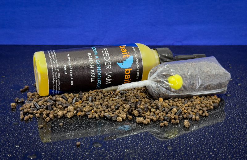 Baitbait rodin (banán-krill) - pva bag mix