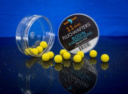 Baitbait rodin (banán-krill) 11mm mini bojli+betain fluo wafters