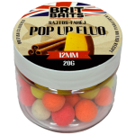 BritBaits Pop Up fluo 4xColor Mix Sajtos-Fahéj 12 mm