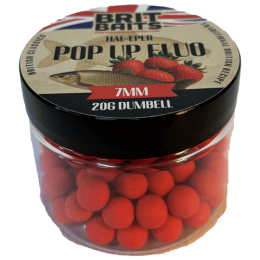 BritBaits Pop Up fluo Hal-Eper 7 mm