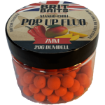 BritBaits Pop Up fluo Mangó-Chili 7 mm