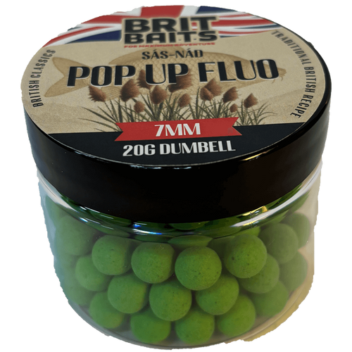 BritBaits Amur Pop Up fluo Sás-Nád 7 mm