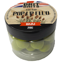 BritBaits Amur Pop Up Fluo Sás-Nád 16 mm