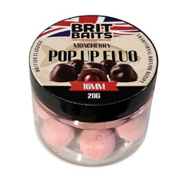 BritBaits Pop Up Fluo MonCherry 16 mm