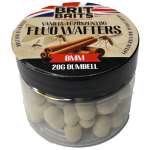 BritBaits Fluo Wafters Dumbell Tűzőszúnyog-Vanilia 8 mm