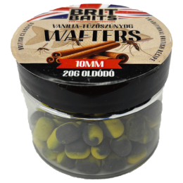 BritBaits Wafters Oldódó Tűzőszúnyog-Vanilia 10mm