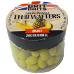 BritBaits Fluo Wafters Dumbell Banán-Ananász 8mm