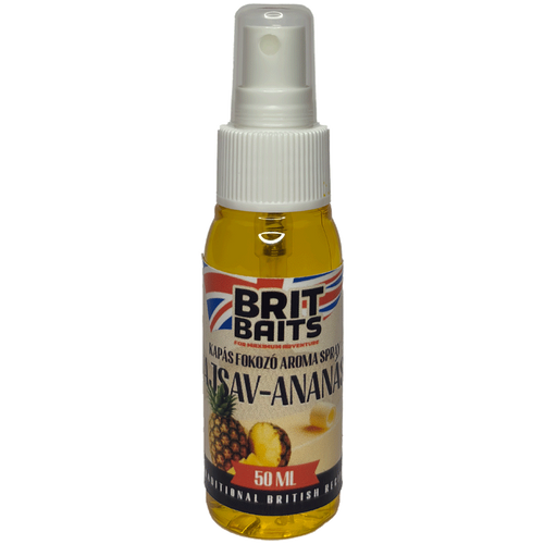 BritBaits Spray Vajsav-Ananász 50ml