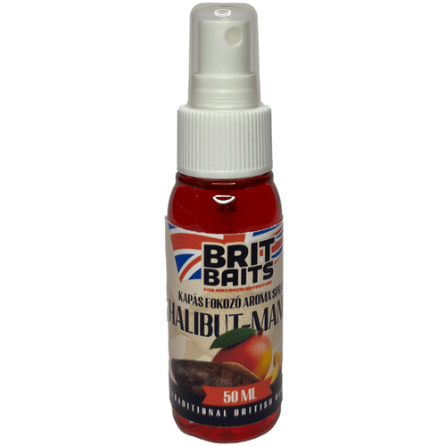 BritBaits Spray Halibut-Mangó 50ml