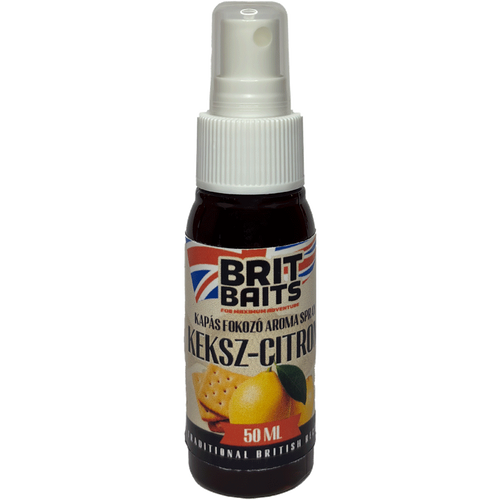 BritBaits Spray Keksz-Citrom 50ml