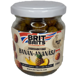 BritBaits Horgász XXL Tigrismogyoró lében banán-ananász 220ml 