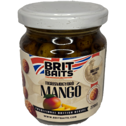 BritBaits Horgász S-M Tigrismogyoró lében mangó 220ml 