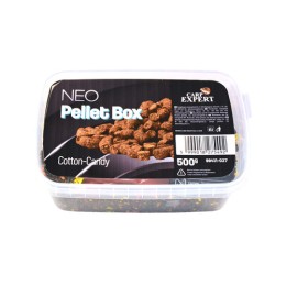 CARP EXPERT NEO BOX PELLET BOX 500G COTTON-CANDY