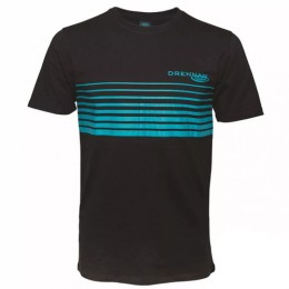 Drennan Black Aqua T-Shirt póló L-es
