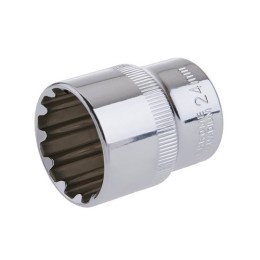 FESTA 1/2" 24mm BI-HEX dugókulcs fej CrV