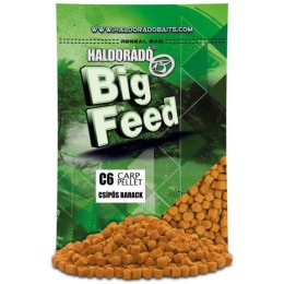 Haldorádó Big Feed - C6 Pellet - Csípős Barack 700g