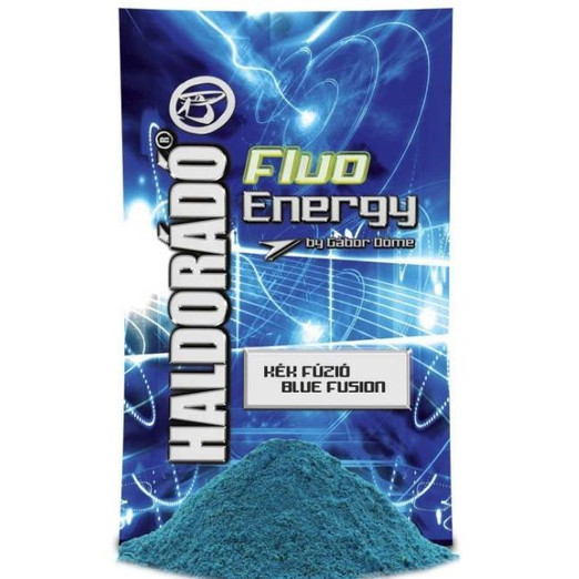 Haldorádó Fluo energy etetőanyag 800g kék Fúzió