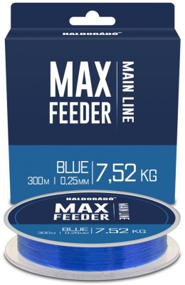 Haldorádó max feeder blue 0,25mm / 300m - 7,52 kg