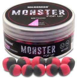 Haldorádó MONSTER Pop Up Method 9, 11 mm - Tintahal & Áfonya 30g