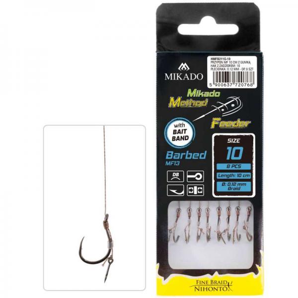 Mikado method feeder mf13 csalitüskés rig no.4 10cm