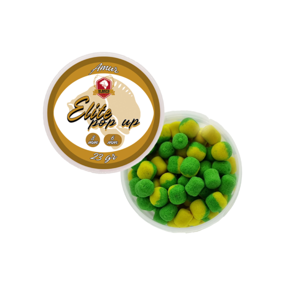 Mbaits elite pop up 6-8mm 23gr amur