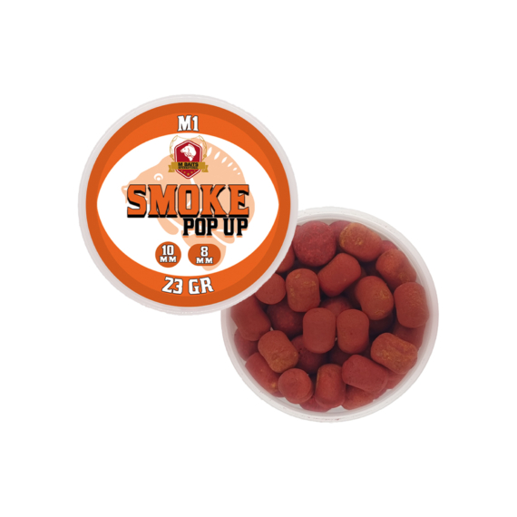Mbaits smoke pop up 8-10mm 23gr m1 (fűszeres)