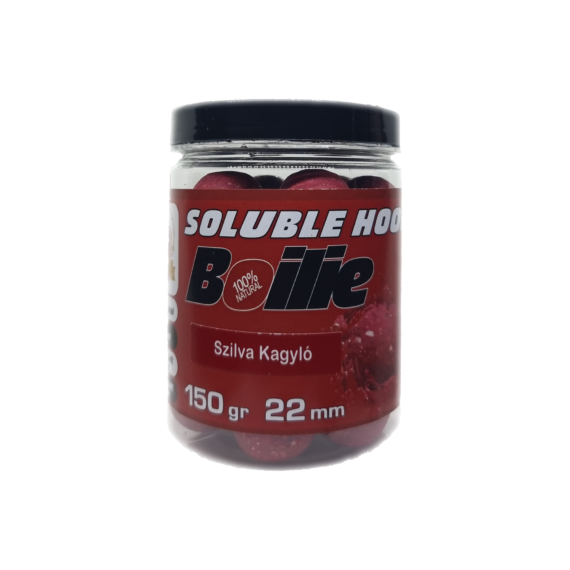 Mbaits soluble hook boilie 22mm 150g szilva kagyló horog bojli