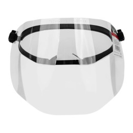 MTX 190 x 345 mm víztiszta arcvédő pajzs, polikarbonát, OT-S modell