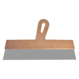 MTX 350 mm INOX acél lepke, spatulya, fa reszelék nyél ECO friendly