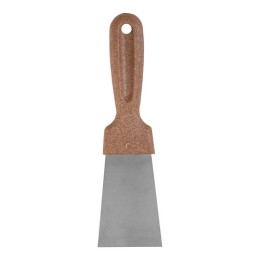 MTX 60 mm INOX acél spakli, spatulya, fa reszelék nyél ECO friendly